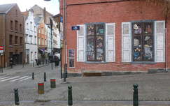 Utcarészlet Brüsszelben