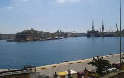 Málta - Grand Harbour, Valletta