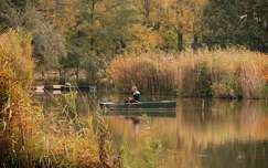 csónak ősz címlapfotó tó