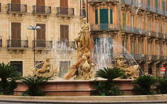 szicília szobor olaszország szökőkút
