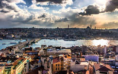 Isztambul a Galata toronyból