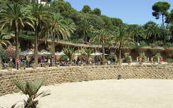 Barcelona.Gaudi Güell parkja.