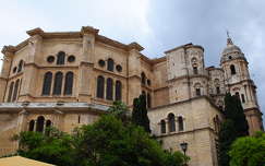 Málaga, Andalúcía, Catedral de la Encarnacion Malaga, Spanyolország