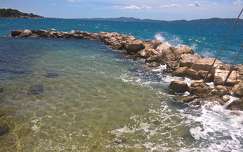 The sea in Croatia.