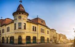 Románia, Hargita megye, Gyergyószentmiklós főtere