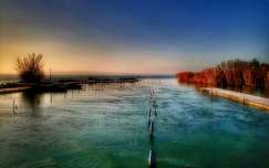 Decemberi csönd a Balatonon...