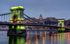 Széchenyi lánchíd a zöld percben-Budapest