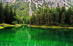 hegy címlapfotó ausztria alpok tó nyár
