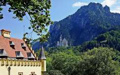 alpok németország címlapfotó várak és kastélyok nyár neuschwanstein kastély