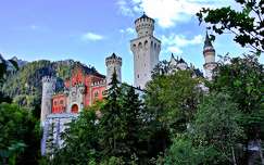 alpok németország várak és kastélyok nyár neuschwanstein kastély