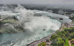 A Niagara vízesés látképe a Skylon toronyból
