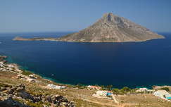 Görögország - Kalymnos, szemben Telendos-szigete