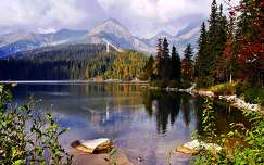 hegy címlapfotó ősz tükröződés tó