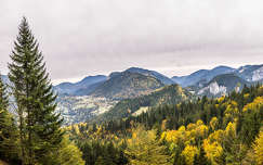 románia hegy kárpátok erdély ősz