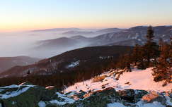 csehország hegy kárpátok tél