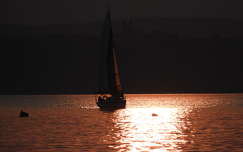 naplemente balaton címlapfotó tó magyarország nyár vitorlás