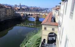 Firenze - Ponte Vecchio - Uffizi képtárból nézve