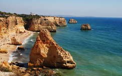 Praia da Mesquita & Praia da Marinha, Algarve, Portugália