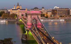 budapest lánchíd folyó híd magyarország duna