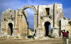 Jerash kapuja Jordánia