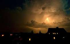 éjszakai képek címlapfotó felhő nyár villám