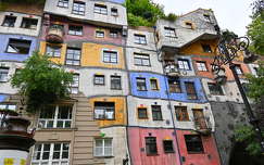 Hundertwasser ház, Bécs, Ausztria
