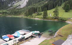 Gosau tó búvárokkal,Ausztria