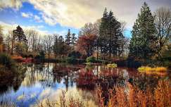 címlapfotó ősz írország tükröződés tó