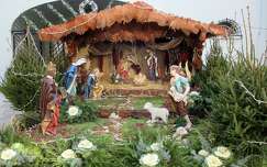 karácsonyi dekoráció betlehemi jászol címlapfotó karácsony szobor