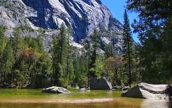 Merced folyó, Yosemite NP, California, USA