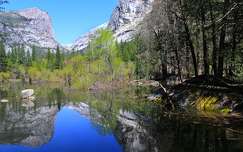 Mirror lake, Yosemite NP, USA