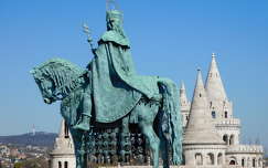 Szent István király lovasszobor- Budapest