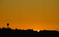 Aranyló napfelkelte, Balatonfűzfő