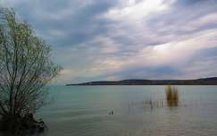 tó magyarország felhő balaton