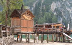Pragser Wildsee,Olaszország az Alpesi őrjárat helyszíne