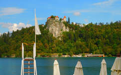 Bledi-tó, Bledi vár a sziklaszirten, Szlovénia