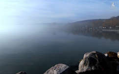 balaton, köd, magyarország, tó