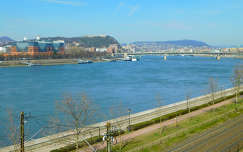 Duna, Budapest, Citadella, híd