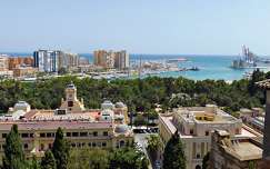 Spanyolország Malaga kikötő