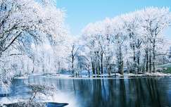 címlapfotó tó tél
