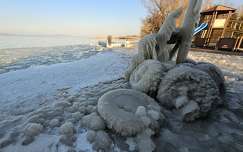 balaton jég tó tél magyarország
