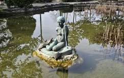 szobor margit-sziget budapest kertek és parkok tükröződés magyarország