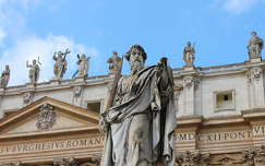 Róma,  Szent Péter-bazilika, Szent Pál szobra