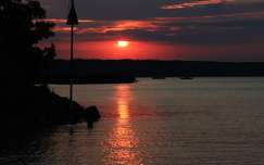 Napfelkelte Balatonalmádi.