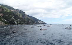tengerpart amalfi-part csónak olaszország