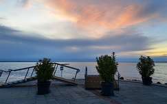 Balatonalmádi, felhők ölelésében.