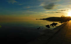 Balaton, Almádi, Naplemente