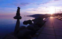 Balaton, Almádi, Naplemente