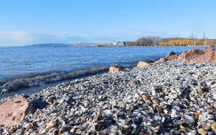 Balatonkenese, hullám, kagyló