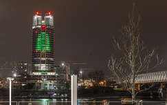 MOL Campus Karácsonyi díszkivilágítása